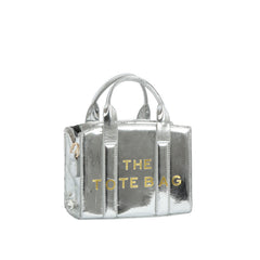 Metallic "THE TOTE BAG" Mini Tote