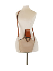 Contrast Buckle Sling Bag