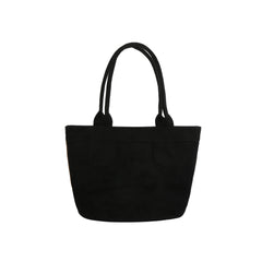 Two-Tone Suede Touch Tote