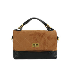 Quilted Luxe Top Handle Satchel Bag