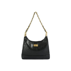Diamond Stitched Chain Strap Shoulder Bag
