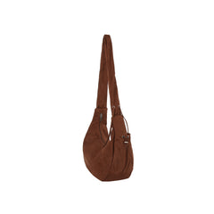 Soft Slouch Suede Shoulder Bag