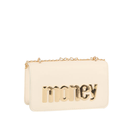 Money Logo Chain Wallet Crossbody