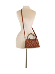 Woven Classic Mini Boston Bag