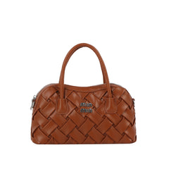 Woven Classic Mini Boston Bag