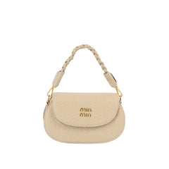 Braided Charm Woven Mini Crossbody