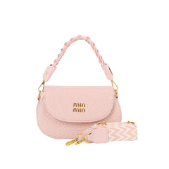Braided Charm Woven Mini Crossbody