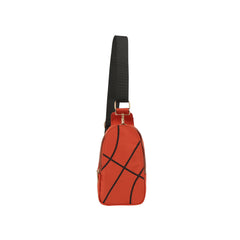 Sports Ball Print Sling Crossbody Bag
