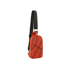 Sports Ball Print Sling Crossbody Bag