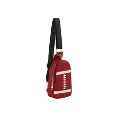 Sports Ball Print Sling Crossbody Bag