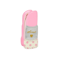 Lipstick Pearl Trim Crossbody Bag