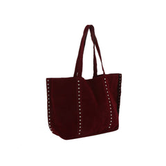 Studded Suede Everyday Tote