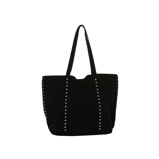 Studded Suede Everyday Tote