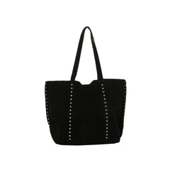 Studded Suede Everyday Tote