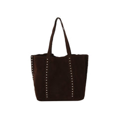 Studded Suede Everyday Tote