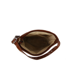 Studded Bow Shoulder Hobo Handbag