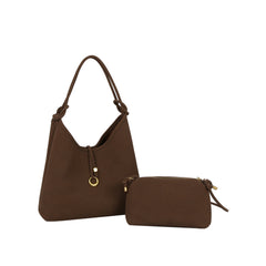 Knot Strap Hobo Shoulder Bag Set