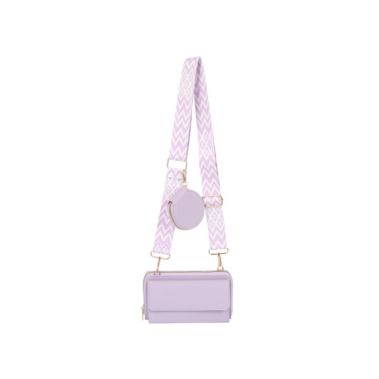 All-in-One Wallet Crossbody with Coin Pouch