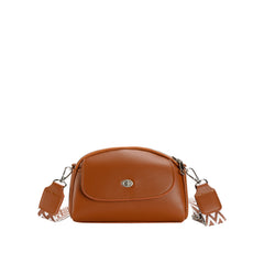 Flap Accent Mini Crossbody with Dual Zip Compartments
