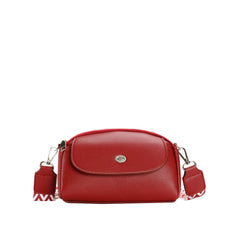 Flap Accent Mini Crossbody with Dual Zip Compartments