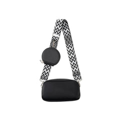Compact Boxy Crossbody with Coin Pouch & Guitar Strap
