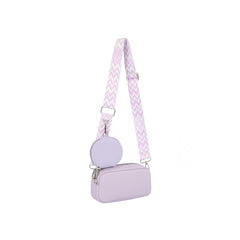 Compact Boxy Crossbody with Coin Pouch & Guitar Strap