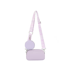 Compact Boxy Crossbody with Coin Pouch & Guitar Strap
