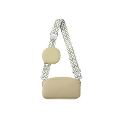 Compact Boxy Crossbody with Coin Pouch & Guitar Strap