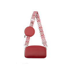 Compact Boxy Crossbody with Coin Pouch & Guitar Strap