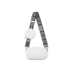 Compact Boxy Crossbody with Coin Pouch & Guitar Strap