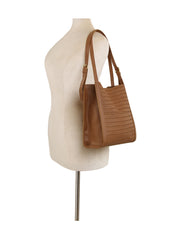 Woven Adjustable Strap Shoulder Handbag