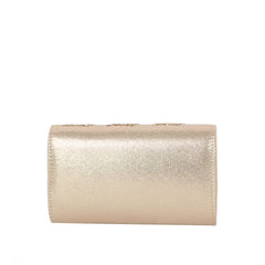 Crystal Stripe Evening Clutch Crossbody
