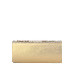 Pearl Rose Rhinestone Evening Clutch