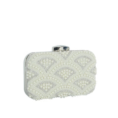 Pearl Radiance Box Clutch