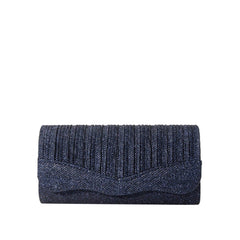 Shimmer Wave Envelope Clutch