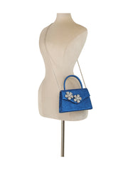 Pearl Blossom Glitter Satchel
