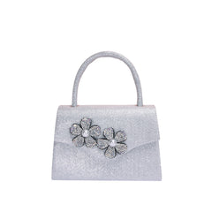 Pearl Blossom Glitter Satchel
