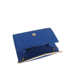 Glitter Chevron Envelope Clutch