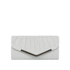Radiant Pleated Envelope Clutch