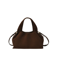 Soft Suede Slouch Hobo Crossbody Bag