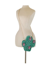 Blooming Cactus Crossbody Bag