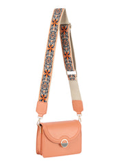 Women Front Flap Top handle Guitar Strap Crossbody