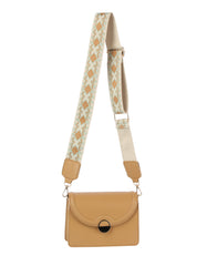 Women Front Flap Top handle Guitar Strap Crossbody