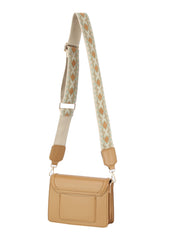 Women Front Flap Top handle Guitar Strap Crossbody