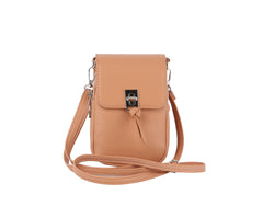 Women Front Flap Double Zip Crossbody