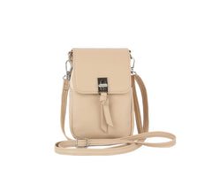 Women Front Flap Double Zip Crossbody