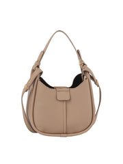 Soft leather classic design bucket bag