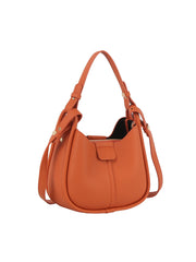 Soft leather classic design bucket bag