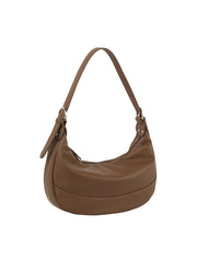 Modern Crescent Shoulder Bag