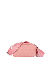 Heart Quilted Square Crossbody Bag